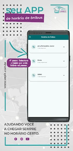 Vapit – Bus Time ডাউনলোড করুন: বাসের সঠিক সময় জানুন সহজে - Screenshot 5