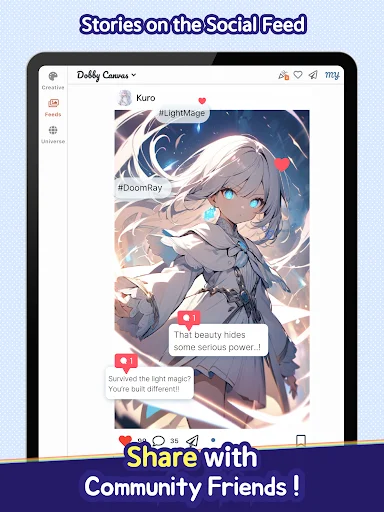 Dobby Canvas ডাউনলোড করুন – সেরা AI ইমেজ জেনারেটর অ্যাপ - Screenshot 12