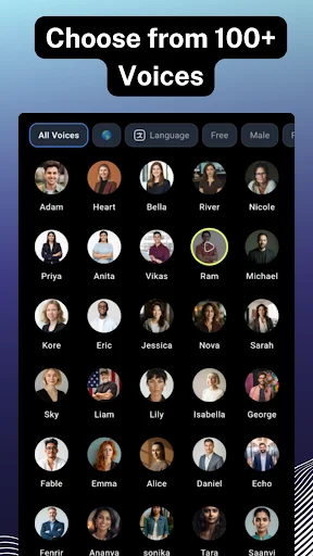 AI Voice – Text to Speech TTS ডাউনলোড করুন – সেরা AI ভয়েস জেনারেটর - Screenshot 2
