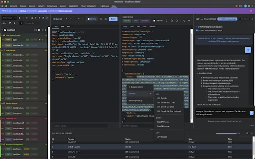 rep+ ডাউনলোড করুন: Chrome-এ AI-চালিত HTTP রিকোয়েস্ট টেস্টিং টুল - Screenshot 1