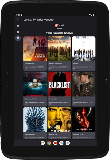 UpNext TV Series Manager ডাউনলোড করুন – সেরা টিভি শো ট্র্যাকার - Screenshot 18