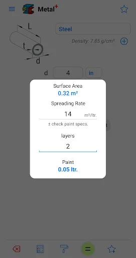 Metal Weight Calculator ডাউনলোড করুন – দ্রুত এবং নির্ভুল হিসাব - Screenshot 7