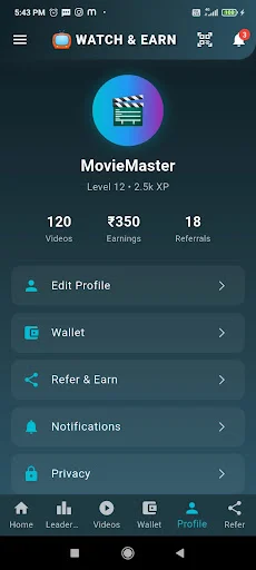WatchCash ডাউনলোড করুন – ভিডিও দেখে টাকা আয় করার সেরা অ্যাপ - Screenshot 6