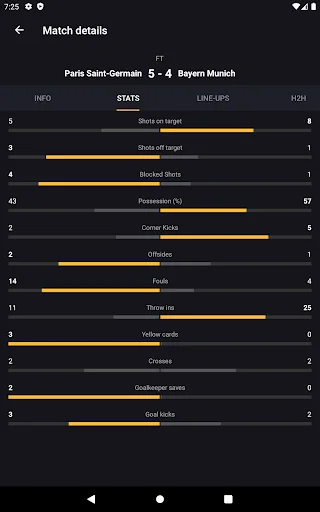 LiveScore Football ডাউনলোড করুন – সেরা ফুটবল আপডেট ও লাইভ স্কোর - Screenshot 12