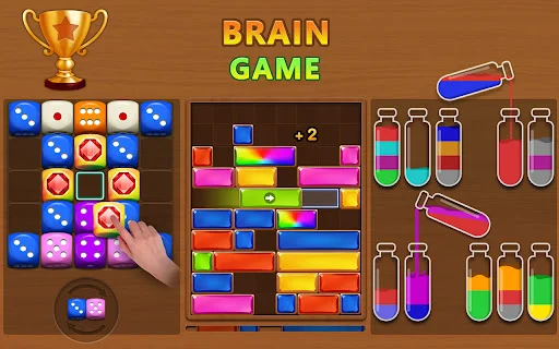 Brain Games – Block Puzzle ডাউনলোড করুন: সেরা ব্রেইন ট্রেনিং গেম - Screenshot 9