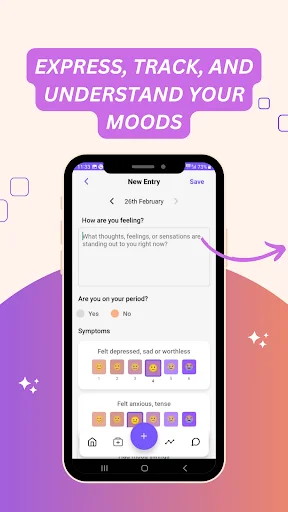 PMDD & PMS Tracker: HealCycle ডাউনলোড করুন – পিরিয়ড ও লক্ষণ ট্র্যাকার - Screenshot 3