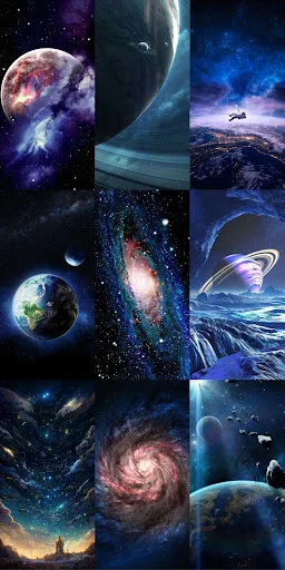 Galaxy Wallpapers HD ডাউনলোড করুন – সেরা মহাকাশ ওয়ালপেপার - Screenshot 22