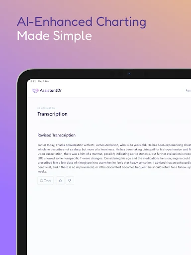 Assistant Dr. ডাউনলোড করুন – মেডিকেল নোট তৈরির সেরা AI টুল - Screenshot 20