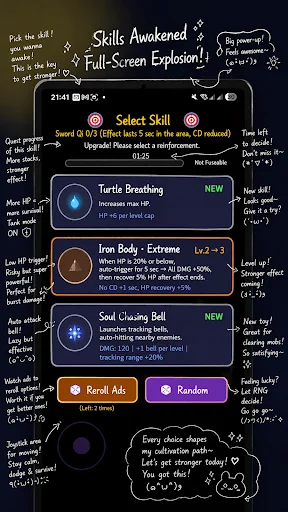 Cultivator Survivors Roguelike ডাউনলোড করুন – অটো-ব্যাটল গেম - Screenshot 3
