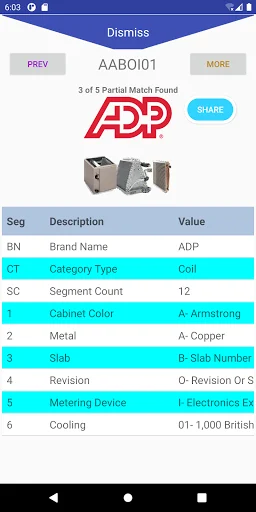 HVAC Decoder ডাউনলোড করুন – HVAC মডেল ও সিরিয়াল নম্বর ডিকোড করুন - Screenshot 4