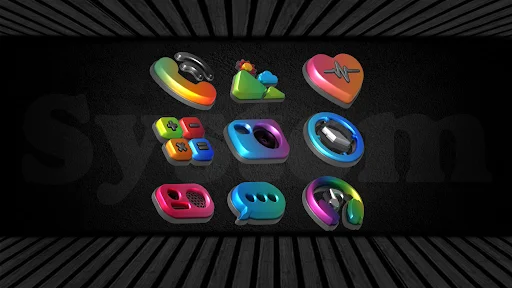 Auric Dark – 3D Icon Pack ডাউনলোড করুন – প্রিমিয়াম আইকন - Screenshot 8