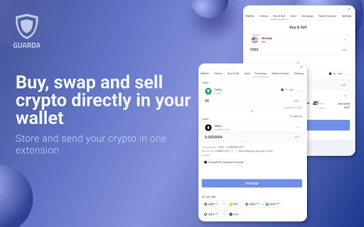 Guarda Crypto Wallet ডাউনলোড করুন – সেরা মাল্টি-চেইন ক্রিপ্টো ওয়ালেট - Screenshot 3
