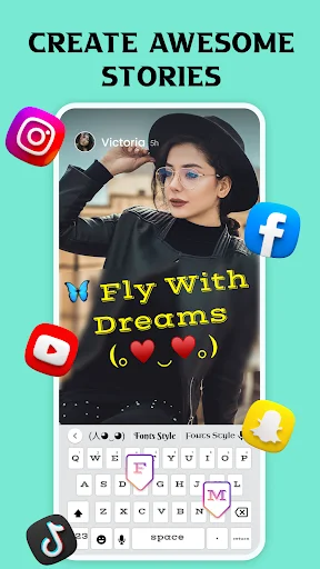 Stylish Text & Keyboard Themes ডাউনলোড করুন – স্টাইলিশ ফন্ট ও থিম - Screenshot 30