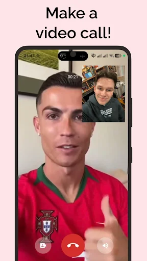 Ronaldo Fake Chat & Video Call ডাউনলোড করুন – সেরা ফ্যান অভিজ্ঞতা - Screenshot 3
