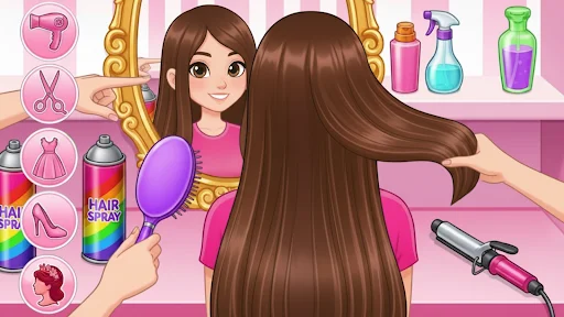 Cute Doll Dress Up Girls Game ডাউনলোড করুন – ফ্যাশন গেম - Screenshot 17