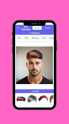 Man Hairstyle Photo Editor ডাউনলোড করুন – সেরা হেয়ারস্টাইল এডিটর - Screenshot 4