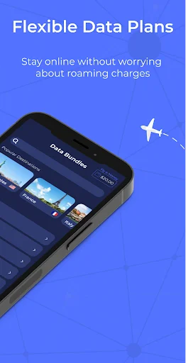 Flyesim ডাউনলোড করুন – ২০০+ দেশে দ্রুত গ্লোবাল ট্রাভেল eSIM - Screenshot 2
