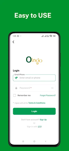 Olngo অ্যাপ ডাউনলোড করুন – খাবার, গ্রোসারি ও ডেলিভারি সেবা - Screenshot 1