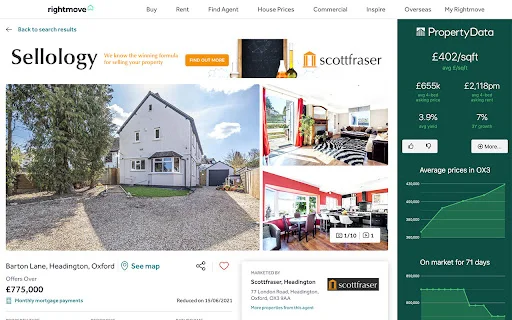 PropertyData ডাউনলোড করুন – প্রপার্টি মার্কেট অ্যানালাইসিস টুল - Screenshot 1