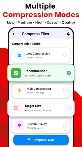 PDF Compressor ডাউনলোড করুন – পিডিএফ সাইজ কমান ১ এমবি-র নিচে - Screenshot 3