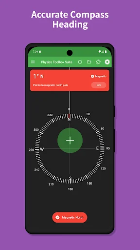 Physics Toolbox Sensor Suite ডাউনলোড করুন – সেরা সেন্সর অ্যাপ - Screenshot 4
