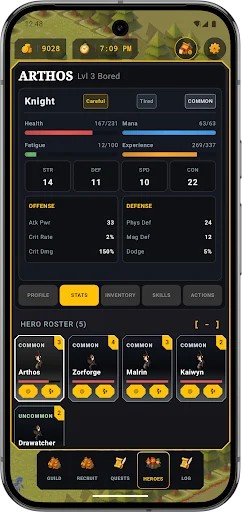 Adventurers Guild: RPG Sim ডাউনলোড করুন – সেরা ফ্যান্টাসি গেম - Screenshot 3