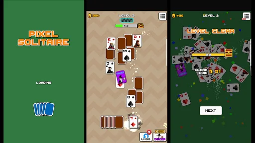 Pixel Solitaire: Tripeaks ডাউনলোড করুন – সেরা রেট্রো পিক্সেল গেম - Screenshot 11