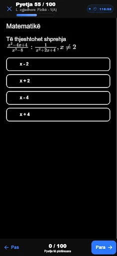 Semi + Matura Kosovë ডাউনলোড করুন – সেরা প্রস্তুতি অ্যাপ - Screenshot 6