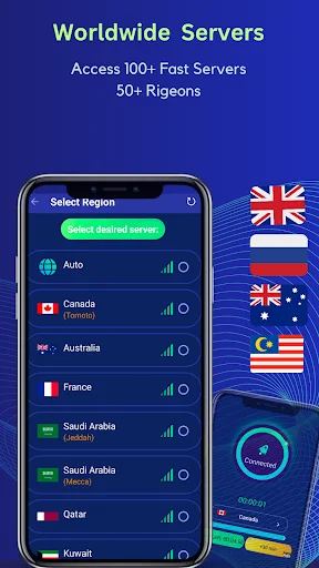 VPN Proxy Unblock Websites ডাউনলোড করুন – দ্রুত এবং নিরাপদ ব্রাউজিং - Screenshot 2
