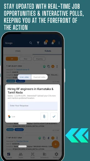 Scogo অ্যাপ ডাউনলোড করুন – ভারতের সেরা ফিল্ড টেকনিশিয়ান প্ল্যাটফর্ম - Screenshot 8