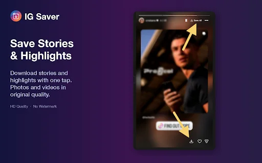 IG Saver 2026: Instagram থেকে ফটো ও ভিডিও ডাউনলোড করুন দ্রুত - Screenshot 4