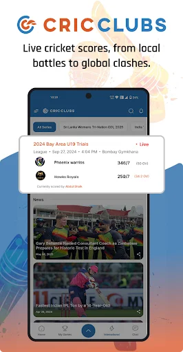 CricClubs Mobile ডাউনলোড করুন – সেরা ক্রিকেট স্কোরিং অ্যাপ - Screenshot 3