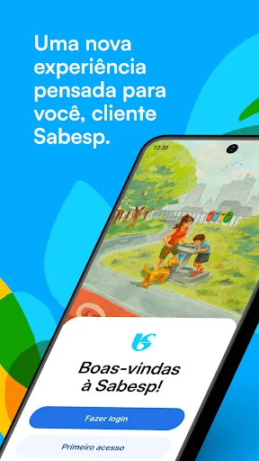 Sabesp Mobile ডাউনলোড করুন – জল পরিষেবা এখন হাতের মুঠোয় - Screenshot 1