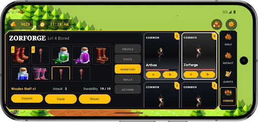 Adventurers Guild: RPG Sim ডাউনলোড করুন – সেরা ফ্যান্টাসি গেম - Screenshot 7