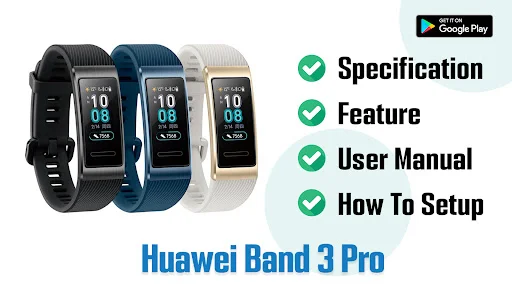 Huawei Band 3 Pro Advice ডাউনলোড করুন – সম্পূর্ণ গাইড ও টিপস - Screenshot 4