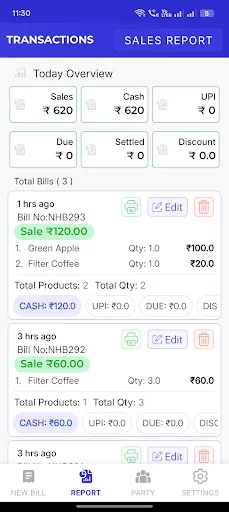 OKBillPOS ডাউনলোড করুন – ক্ষুদ্র ব্যবসার জন্য সেরা বিলিং সফটওয়্যার - Screenshot 3
