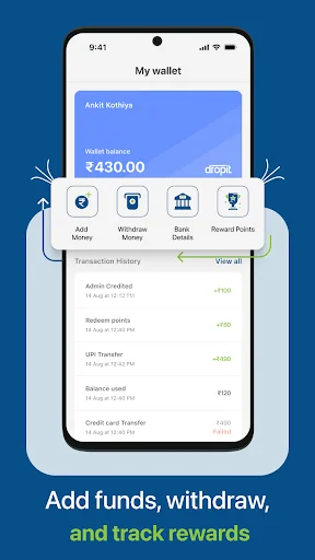 Dropit Pilot ডাউনলোড করুন – ডেলিভারি ও আয় সহজ করুন - Screenshot 3