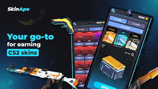 SkinApe CSGO ডাউনলোড করুন – বিনামূল্যে CS2 স্কিনস জিতুন - Screenshot 11
