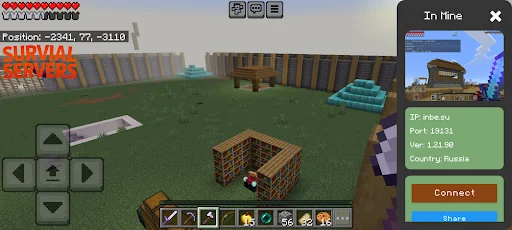 Minecraft PE এর সার্ভার ডাউনলোড করুন – বন্ধুদের সাথে খেলার সেরা মাধ্যম - Screenshot 3
