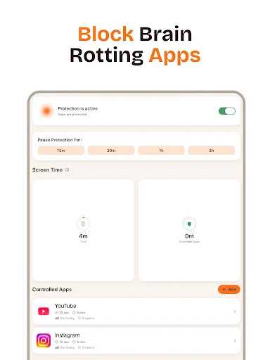 Untap: Screen Time Control ডাউনলোড করুন – অ্যাপ ব্লকার ও ফোকাস টাইমার - Screenshot 11