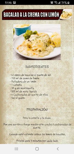 Recetas Caseras y Postres অ্যাপ ডাউনলোড করুন – সেরা রান্নার রেসিপি - Screenshot 18