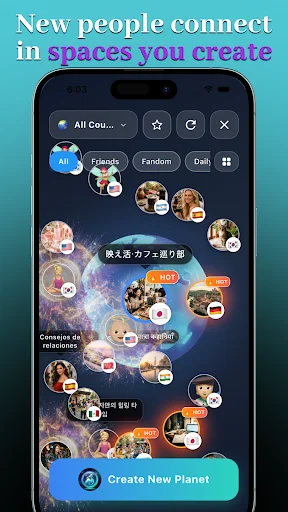 Flexeam ডাউনলোড করুন – কথোপকথনে নেতৃত্ব দিন সেরা সোশ্যাল অ্যাপ - Screenshot 26