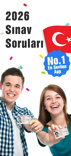 Ehliyet Sınav Soruları 2026 ডাউনলোড করুন – ড্রাইভিং লাইসেন্স প্রস্তুতি - Screenshot 2