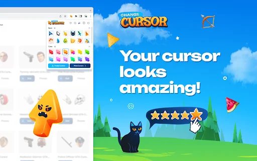 Change Cursor ডাউনলোড করুন – আপনার ব্রাউজারের জন্য সেরা কাস্টম কার্সার - Screenshot 5