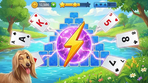 TriPeaks Solitaire Classic ডাউনলোড করুন – সেরা কার্ড গেম - Screenshot 1