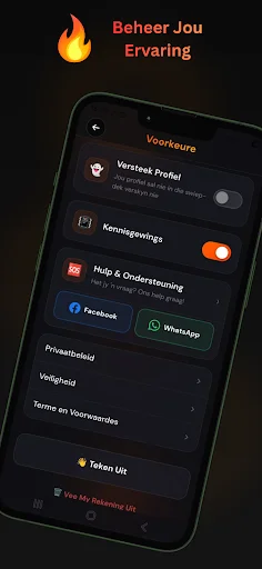 Vlam: Afrikaanse Dating App ডাউনলোড করুন – আপনার ভালোবাসা খুঁজুন - Screenshot 4