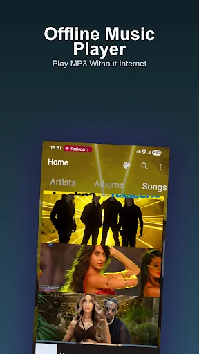 Offline Music Player & Radio – সেরা MP3 প্লেয়ার ডাউনলোড করুন - Screenshot 3