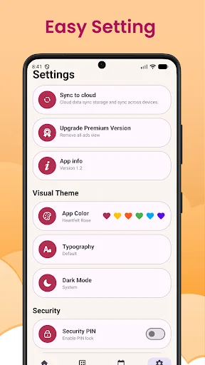 Love Day – Together Counter ডাউনলোড করুন – কাপলদের জন্য সেরা ডায়েরি অ্যাপ - Screenshot 5