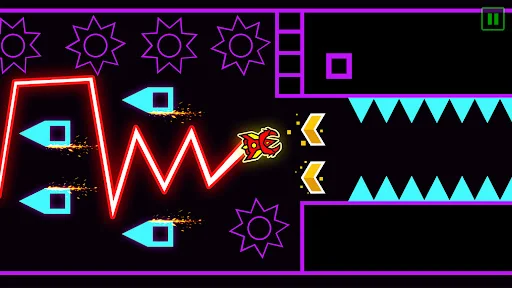 Wave Dash : Geometry Arrow ডাউনলোড করুন – সেরা ক্যাজুয়াল গেম - Screenshot 5