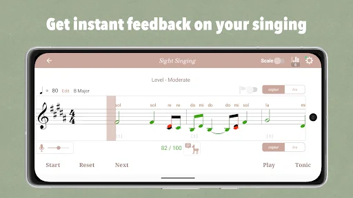 Sight Singing Pro ডাউনলোড করুন – মিউজিক শেখার সেরা অ্যাপ - Screenshot 1